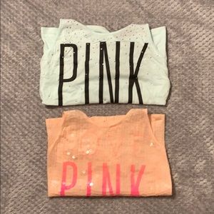 Victoria’s Secret Pink classic tanks